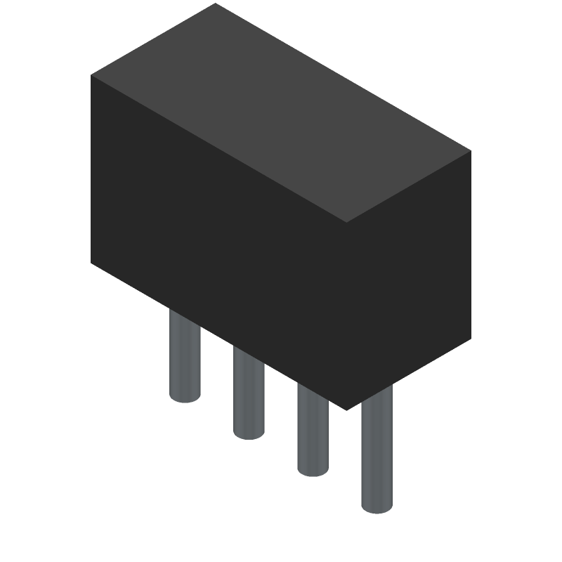 Yellow LED Light Bar, 2 Element, 2.1V, 20mA, SIP