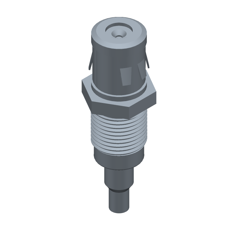 Conn Type G 75Ohm Crimp ST Panel Mount RCP Tin Carton
