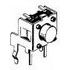 Tactile Switch SPST 1.47N 50mA 24VDC Thru-Hole PC Pins