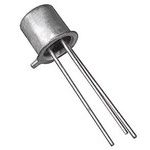RF Small Signal Bipolar Transistor, 0.6A I(C), 1-Element, Silicon, PNP, TO-18, TO-18, 3 PIN
