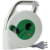 Extension Cable Reels, Plastic, Italy 10 m 2P+T 16 A, 01.283, FME Fanton