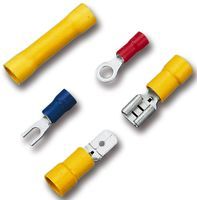 CEMBRE         271436             Fork / Spade Tongue Terminal, 16 AWG, 14 AWG, 2.5 mm, M3, 5