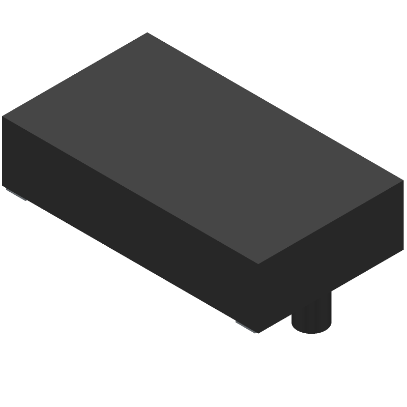 6 Pos 1.27mm RA SMD Header, LCP, 3.7A, 700VAC