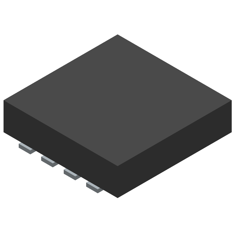 Small Signal Field-Effect Transistor, 2-Element, N-Channel, Silicon, Metal-oxide Semiconductor FET, 3.30 X 3.30 MM, 0.80 MM HEIGHT, ROHS COMPLIANT, POWER CLIP 33, 8 PIN