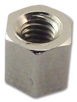 ETTINGER         05.02.043             Standoff, Nickel Plated, Brass, Hex Male, M2.5, 4 mm, 05.02 Series