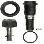 16A 250V Illuminated Fuse Holder, Quick Connect, Panel Mount