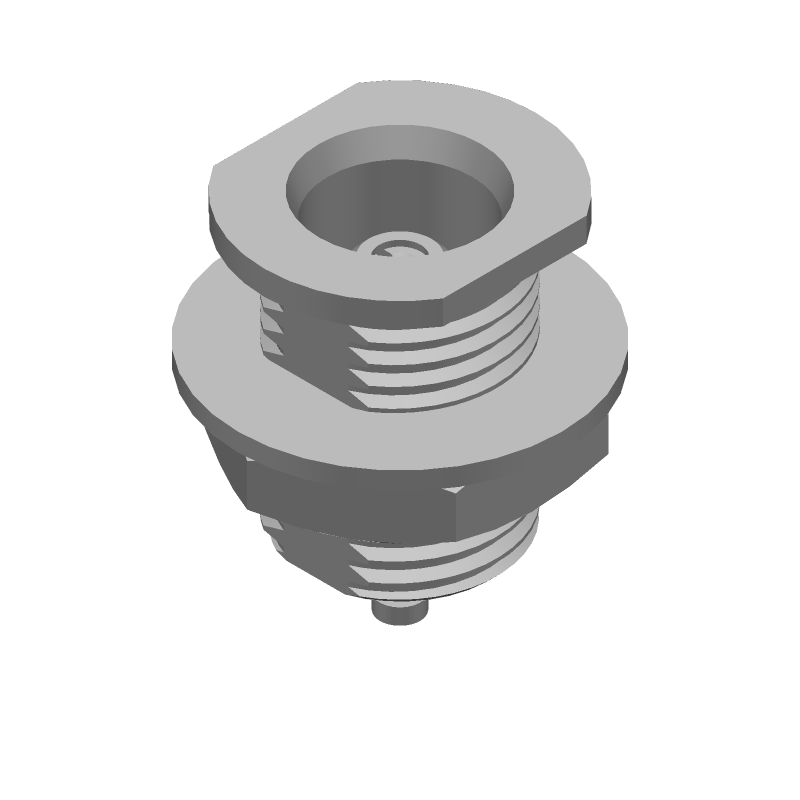 MCX Male RF Connector, 6GHz, 50R, SMT, Gold/Nickel
