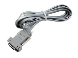 COMPUTER CABLE, SERIAL, 7FT, GRAY; Connector Type A:D Sub 9 Position Plug; Connector Type B:RJ11 Plug; Cable Length - Imperial:-; Cable Length - Metric:-; Jacket Color:Grey; Cable Length:7ft; Computer Connector B:RJ11 Plug ;RoHS Compliant: Yes