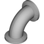 Fittings Elbow 0.75in/0.75in Tube Fitting Stainless Steel