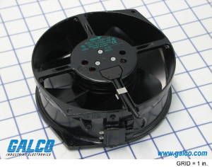 230V AC Fan, 172mm Axial, 223.6CFM, Ball Bearing, 60Hz