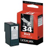 INK CARTRIDGE, 18C0034E, 34, BLK - More Details