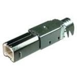 Conn USB Type B PL 4 POS Solder ST Cable Mount 4 Terminal 1 Port Bag