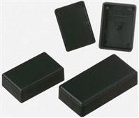 Miniature ABS box black size 1