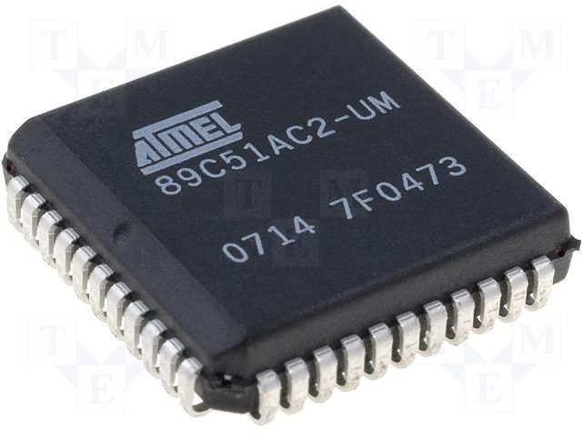 8-Bit MCU 40MHz FLASH 32KB 44PLCC UART/USART