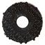 Black, Polypropylene Reclosable Fastener with Rigid Backing