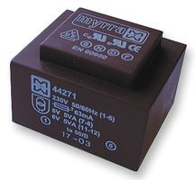 Power Transformer 10VA 6 Terminal PC Pin Thru-Hole