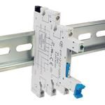 Power Relay 12VDC 848Ohm 6A SPDT(28x5x15)mm Socket Pluggable Slimline Relay