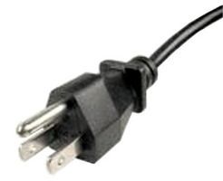 VOLEX         17515             Mains Power Cord, NEMA 5-15P, Free / Stripped End, 9.8 ft, 2.997 m, Black