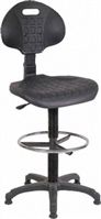 Teknik Black PP Drafting Chair