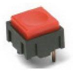 Illuminated Pushbutton Switch SPST-NO 50V 25mA White Actuator