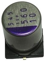 47uF 6.3V Aluminum Electrolytic Capacitor, 70mR ESR, 1.1A Ripple