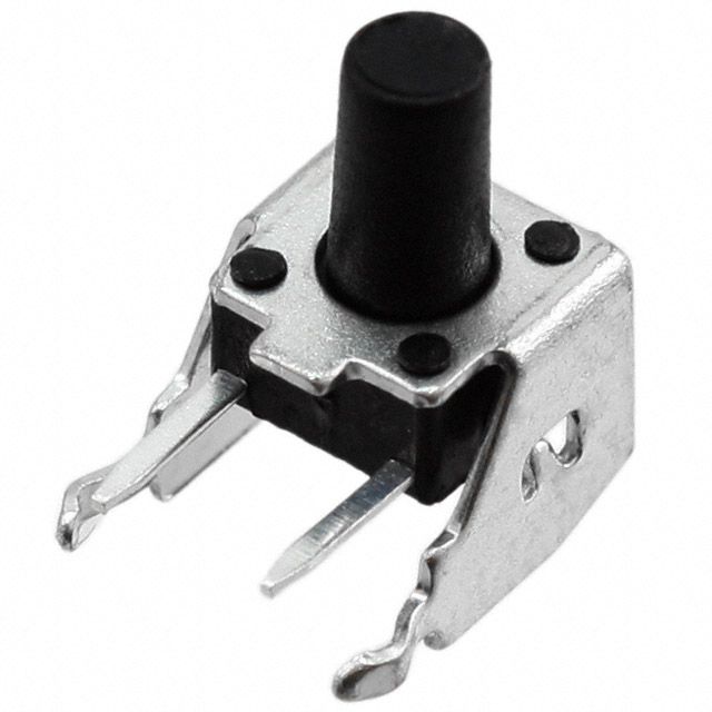 Keypad Switch, SPST, Momentary, 12VDC, 50mA, Through Hole, Right Angle