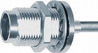 IMS 50 Straight Panel Mount Bulkhead Fitting N Connector, jack, Solder Termination, 11GHz, UT141