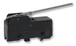 SPDT Snap Action Switch, 20A, 480VAC, Straight Lever, Screw Terminal