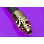 MMCX RF Connector, Male, 50R, Gold Plated, Crimp
