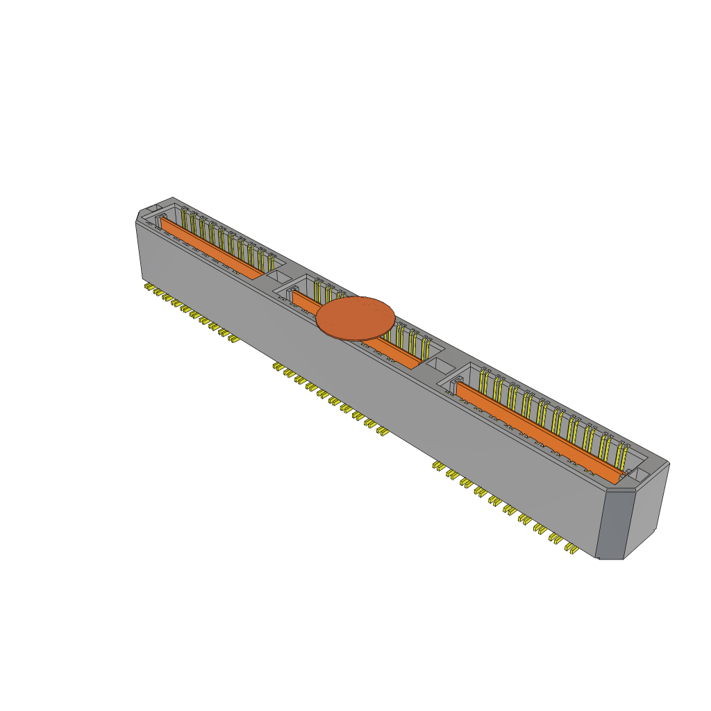 Conn Differential Pair HDR 120 POS 0.5mm Solder ST SMD T/R
