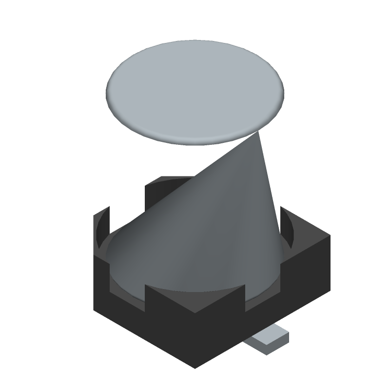 Aluminum Electrolytic Capacitor, Polarized, Aluminum (wet), 10V, 20% +Tol, 20% -Tol, 33uF, Surface Mount, 1717, CHIP