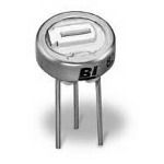 Trimmer, Cermet, 0.5W, 10000ohm, 200V, 10% +/-Tol, -100,100ppm/Cel, 1 Turn(s), 1/4 INCH, CIRCULAR, 3 PINS