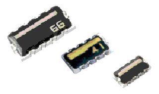 RC Network, 100R 100pF, 1608 SMD, 4 Ch, 25V