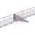 CABLE TRAY SUPPORT BRACKET;  UNIVERSAL;  6.0 W X 8.0 L X 5.0 H IN.