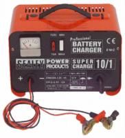 Jack Sealey 12V, 9A Lead Acid Battery Charger, EURO Plug