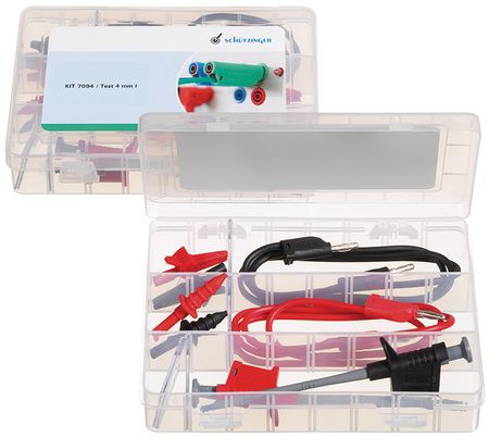 Test Lead Set ø 4 mm, KIT 7094 / TEST 4 MM I, Schützinger