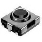 Tactile Switch, 50mA 12VDC, SMD, Red Actuator, SPST