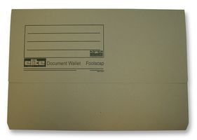 DOCUMENT WALLET, BUFF, PK50