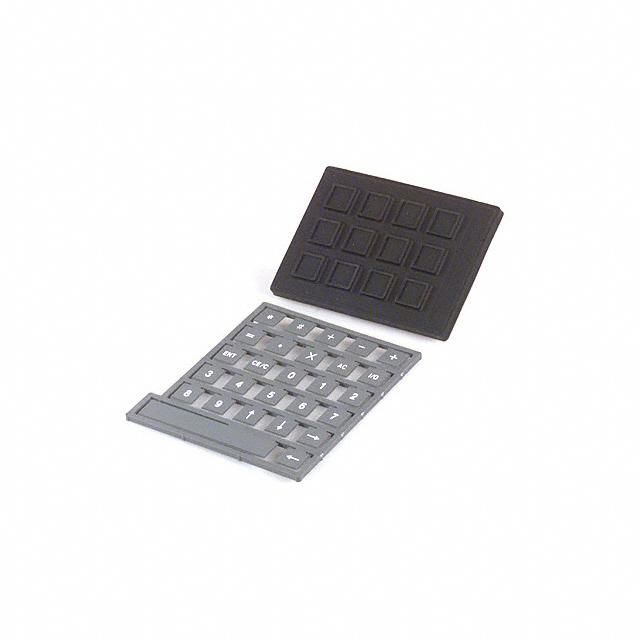 3x4 Keypad Switch, 50mA 24V, IP67 Waterproof, Non-Illuminated