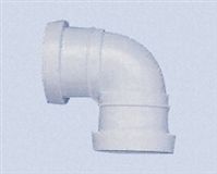 Plumbing,push fit,polypropylene,white,knuckle bend