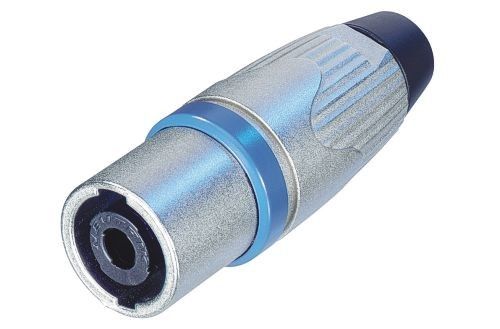 4-Pin Male Power Connector, 250V, 40A, Silver Copper/Brass Contacts