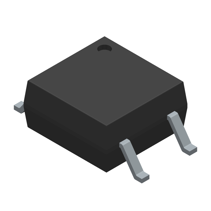 Solid State Relay 50mA 1.5V DC-IN 0.12A 350V AC/DC-OUT 4-Pin SOP T/R