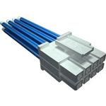 Cable Assembly AC Power 0.088m Power to Power 20 to 20 POS SKT-SKT Crimp-Crimp 24AWG