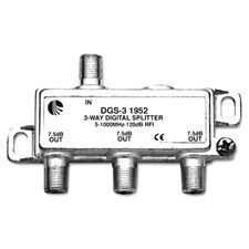 SPLITTER 3-WAY INDOOR DGS-3 DIGITAL READY 5-1000MHZ