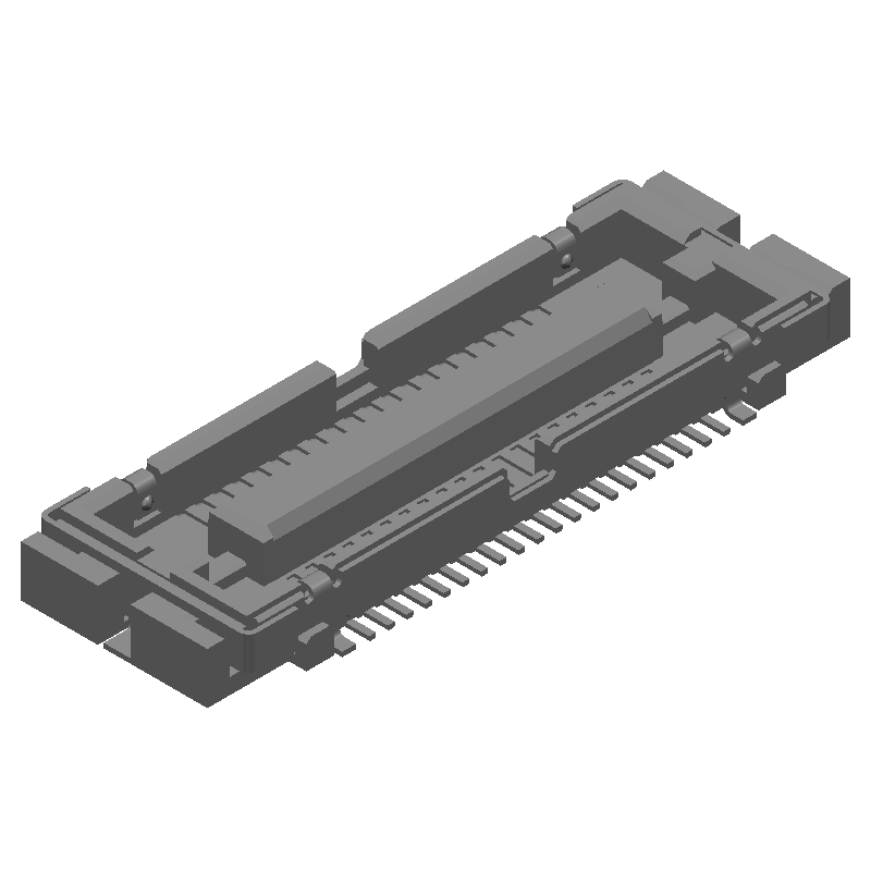 Conn Board to Board HDR 40 POS 0.4mm Solder ST SMD T/R