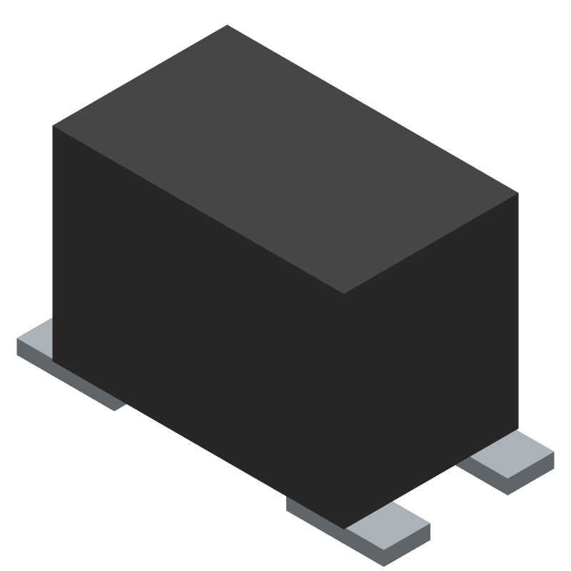 Dual 90R Common Mode Choke, 400mA, 100MHz, 0.3R DCR, SMD