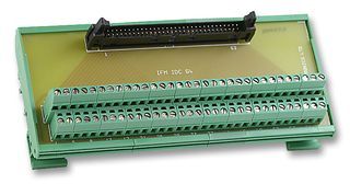 Terminal Block Interface, IDC 64 Position Plug, Screw Type 64 Position Terminal Block, 1 A, 250 V