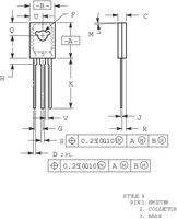 PNP BJT 60V 4A TO-225 Power Transistor