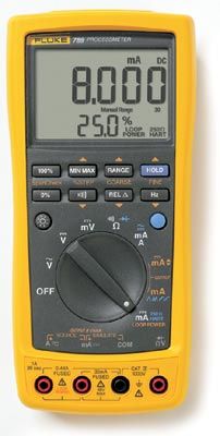 ProcessMeter DMM w/4-20mA Source, LCD, 1A, 24V