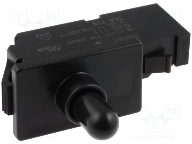 Switch Safety Interlock N.O./N.C. SPDT Plunger 1A 250VAC 2N Panel Mount Connector 300000Cycles